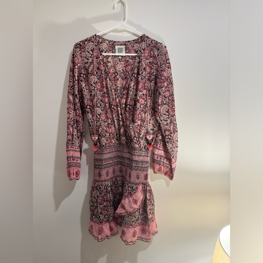 Bell By Alicia Bell Evelyn Paisley Voile Minidress